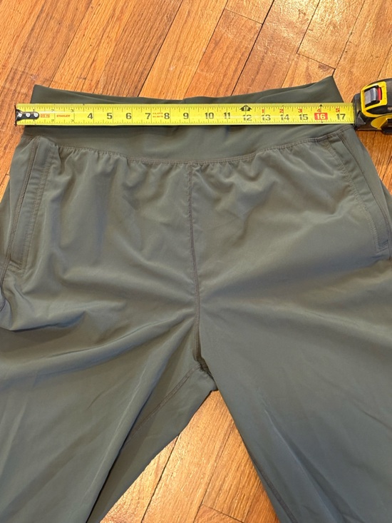 90 Degree By Reflex Olive Athletic Joggers with Elastic Cuffs - Picture 3 of 9